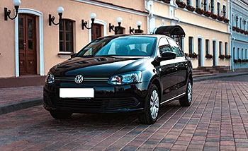 Новая машина в автопарке - Volkswagen Polo 2014