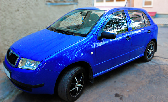 Новый автомобиль в нашем парке – Skoda Fabia